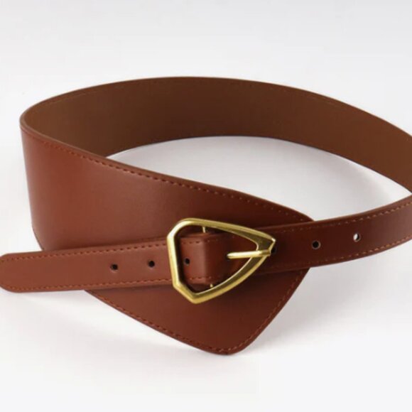 Accessories - Irregular PU Leather Belt